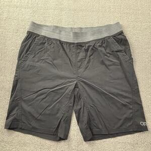 Outdoor Research Shorts Adult Large Black Active Athleisure Casual Training Mens